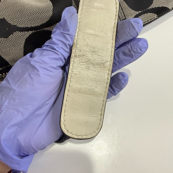 Coach Monogram Black and Grey Tote Bag - Picture 14 of 14